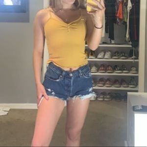 Yellow tank top